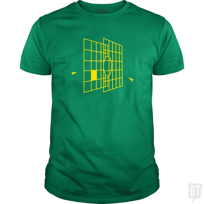 SunFrog-Busted Platinumshop Classic Guys / Unisex Tee / Irish Green / S Millennium Falcon Targeting Computer