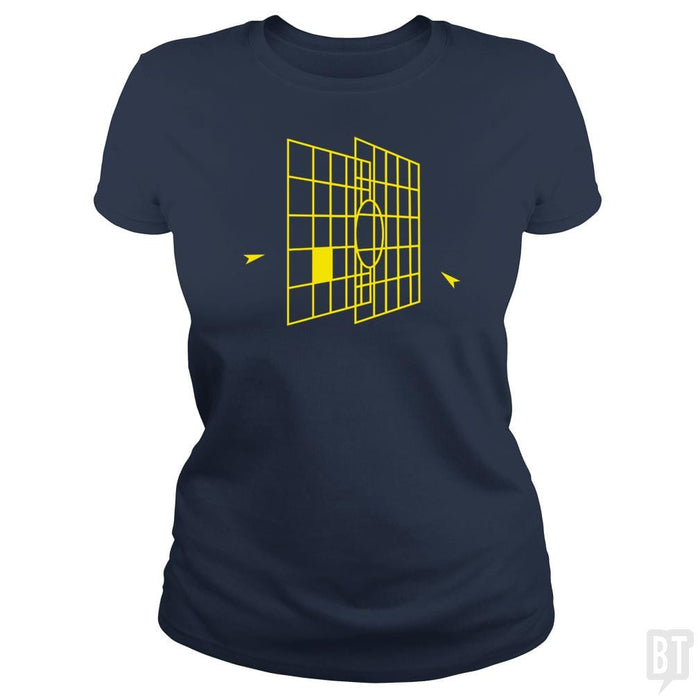Classic Ladies Tee / Navy Blue / S