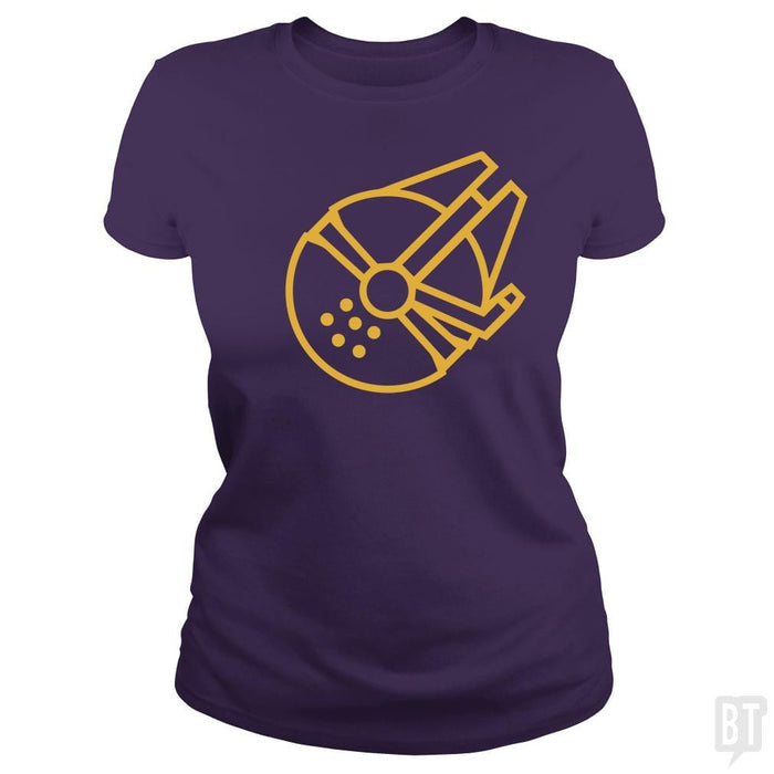 Classic Ladies Tee / Purple / S