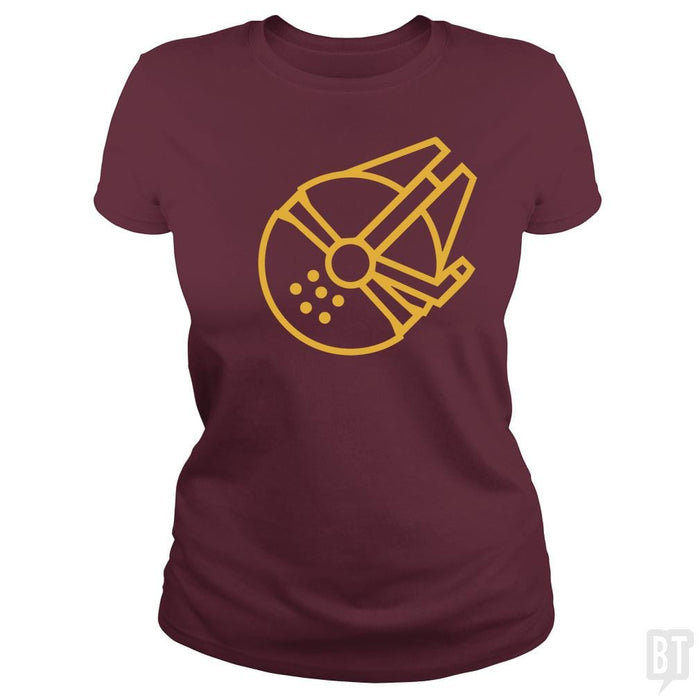 Classic Ladies Tee / Maroon / S