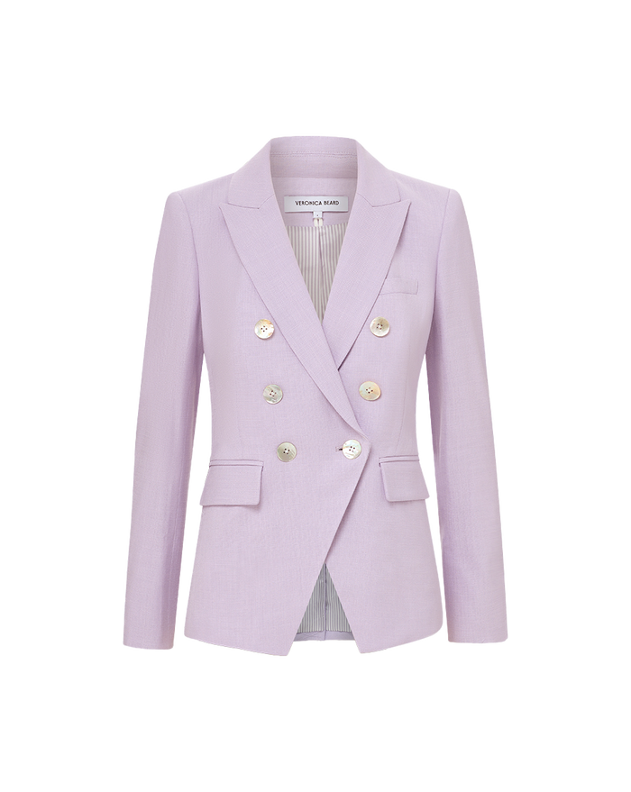 Veronica Beard Miller Dickey Jacket - Soft Lilac