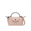 Mini Leder Longchamp Tasche - Rosa