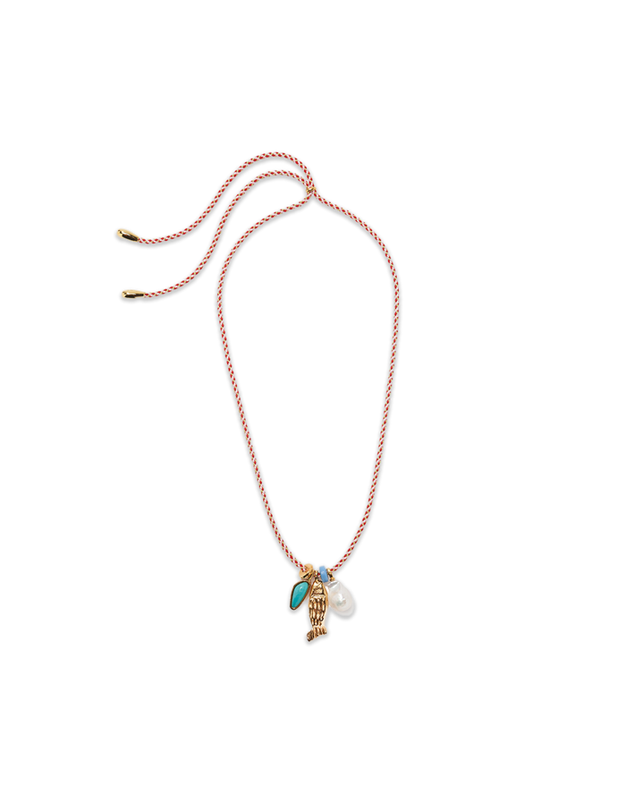 Veronica Beard Minnow Necklace Multi