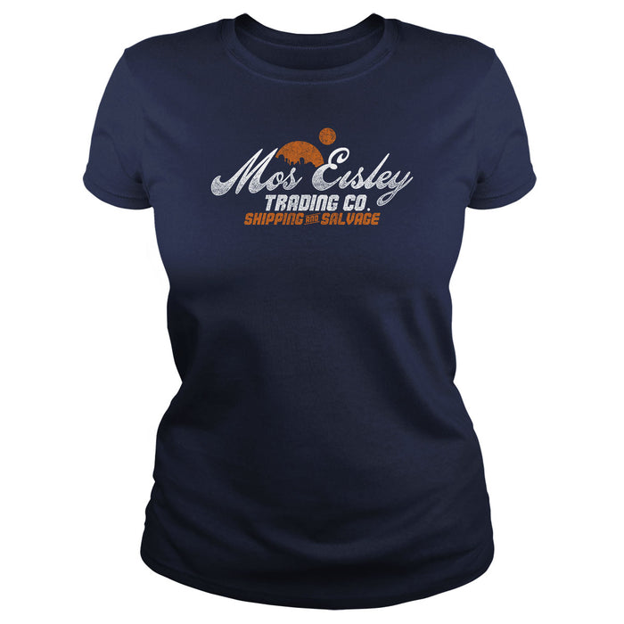 Classic Ladies Tee / Navy Blue / S