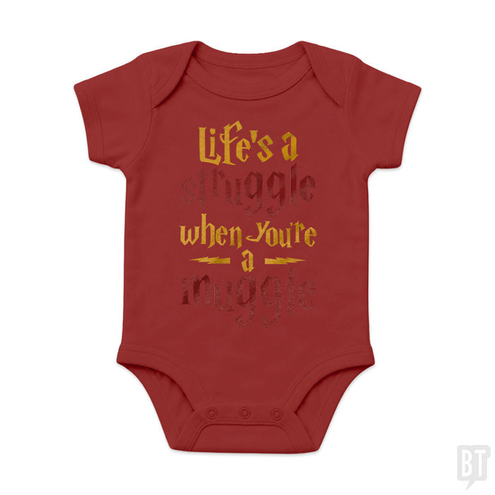 Muggle Struggle Baby One-Piece