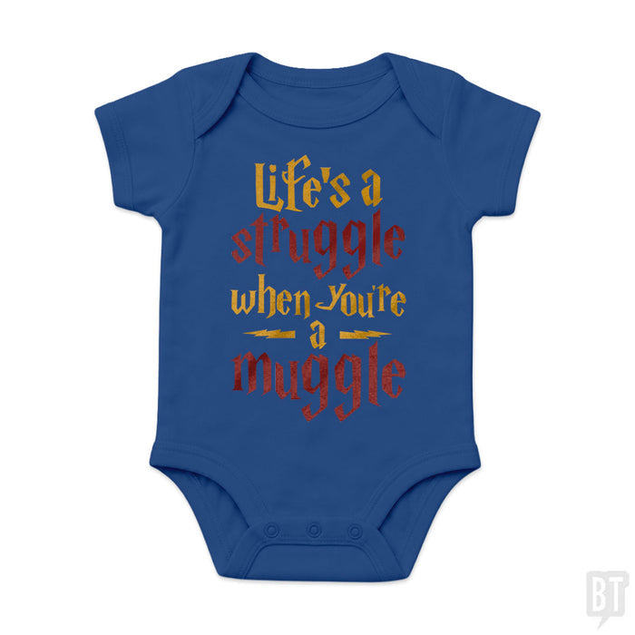 Muggle Struggle Baby One-Piece