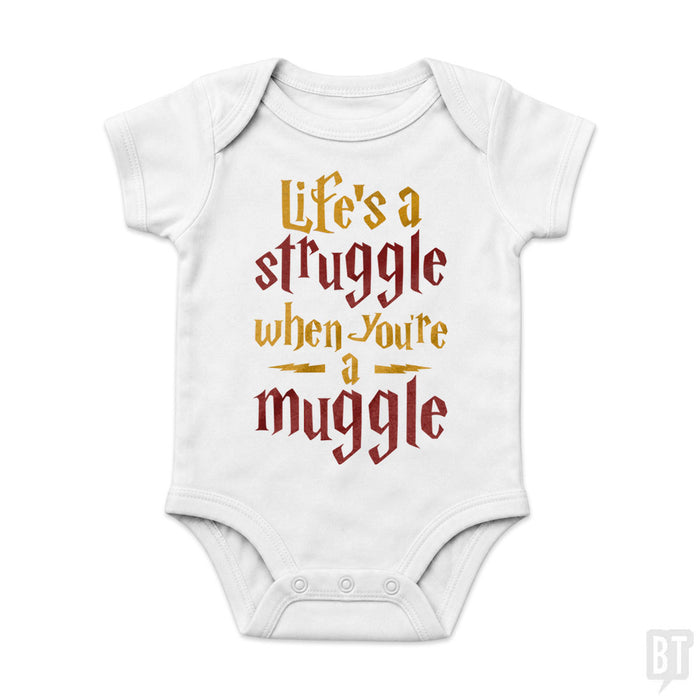 Muggle Struggle Baby One-Piece