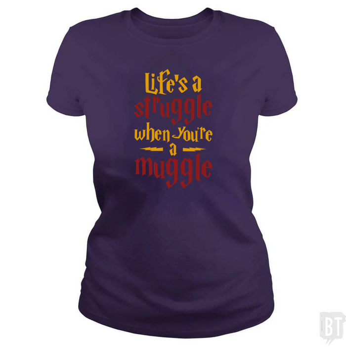 Classic Ladies Tee / Purple / S