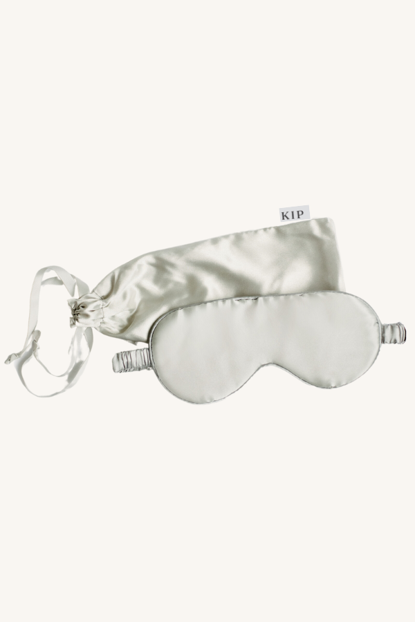 Mulberry Silk Sleep Mask in Grey