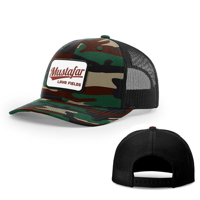 Snapback Trucker / Green Camo and Black / One Size