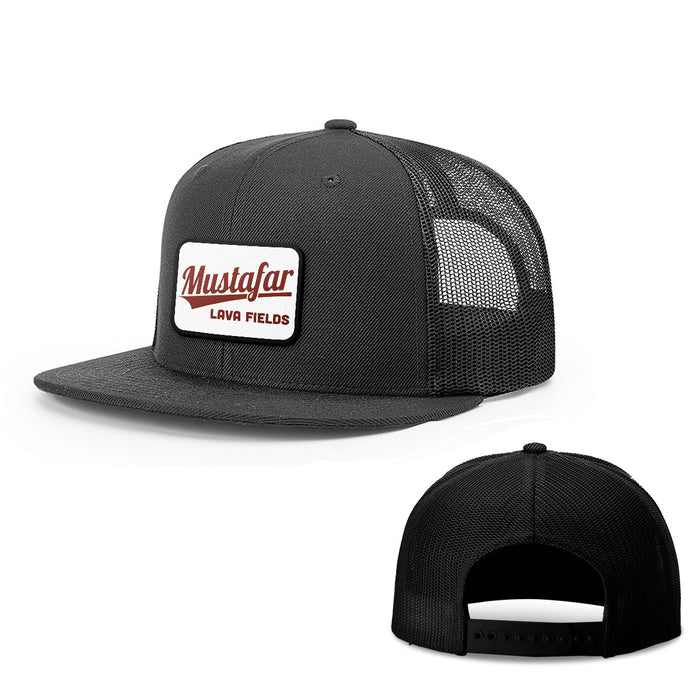 Snapback Flatbill / Full Black / One Size