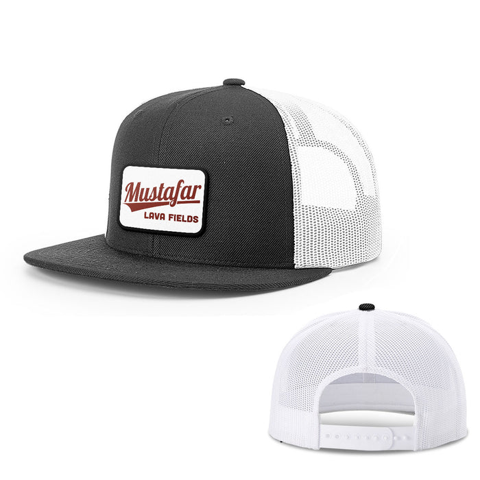 Snapback Flatbill / Black and White / One Size
