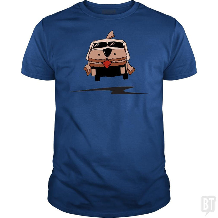 SunFrog-Busted BustedTees Classic Guys / Unisex Tee / Royal Blue / S Mutt Cutts