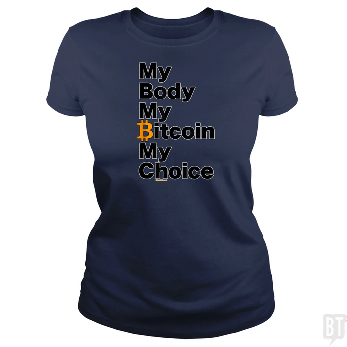 Classic Ladies Tee / Navy Blue / S