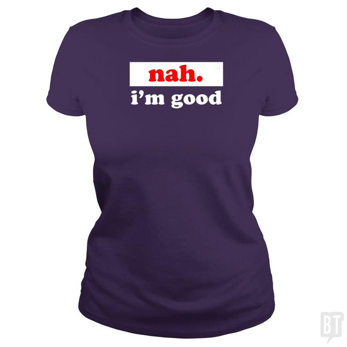 Classic Ladies Tee / Purple / S