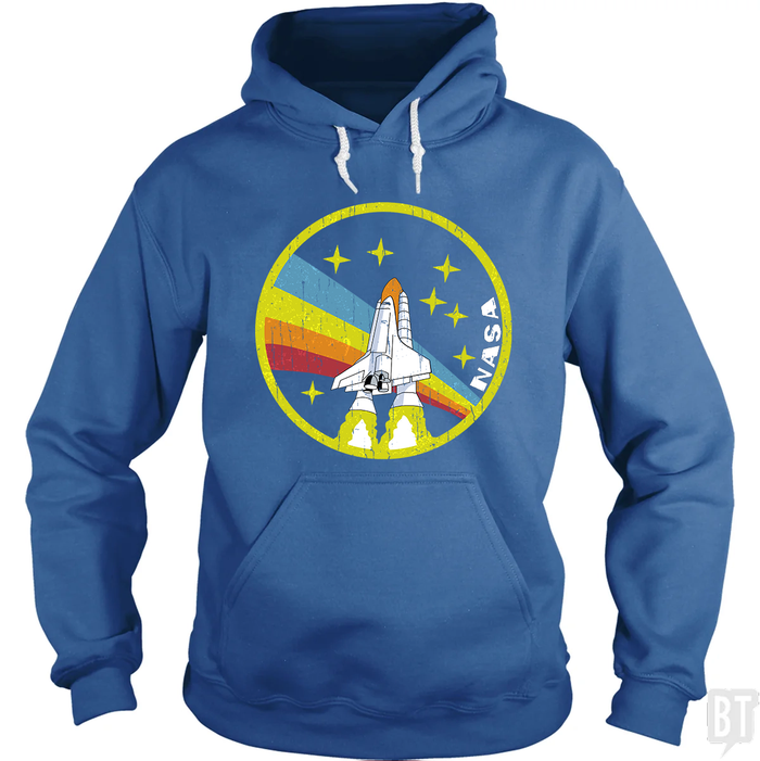 Nasa Vintage Colors Hoodie