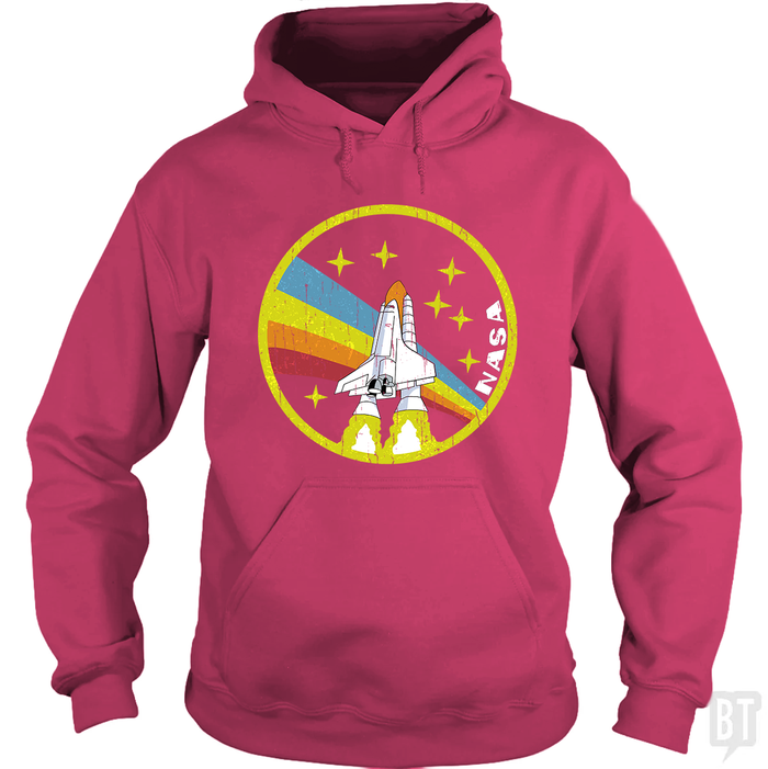 Nasa Vintage Colors Hoodie