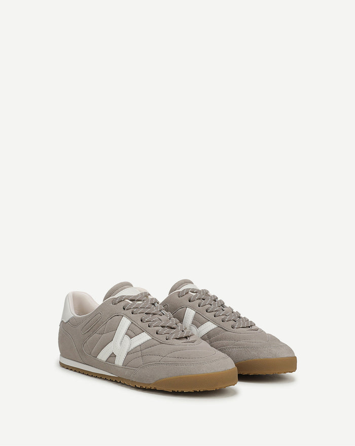 Veronica Beard Natalia Suede Sneaker - Cobblestone