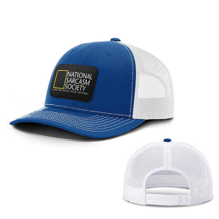 Snapback Trucker / Royal Blue and White / One Size