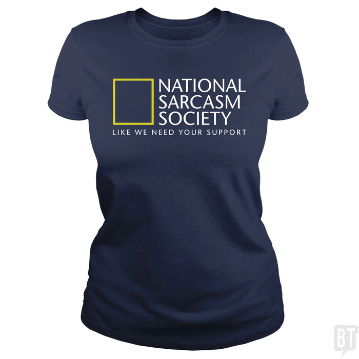 Classic Ladies Tee / Navy Blue / S