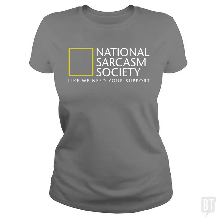Classic Ladies Tee / Charcoal / S