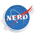 NERD Vinyl Sticker - BustedTees.com
