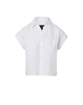 Veronica Beard Nestor Button-Down Shirt - White