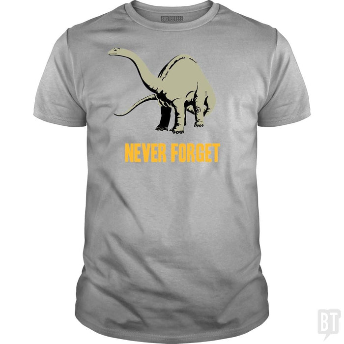 SunFrog-Busted BustedTees Classic Guys / Unisex Tee / Sport Grey / S Never Forget
