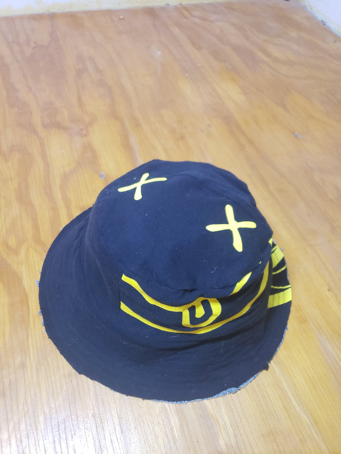 Nirvana Reversible Denim Bucket Hat | Custom Handcrafted