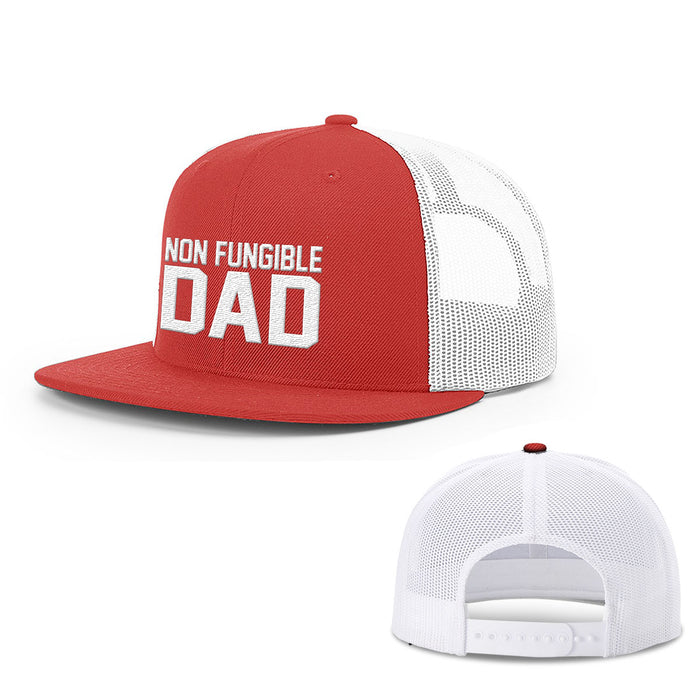 Snapback Flatbill / Red and White / One Size