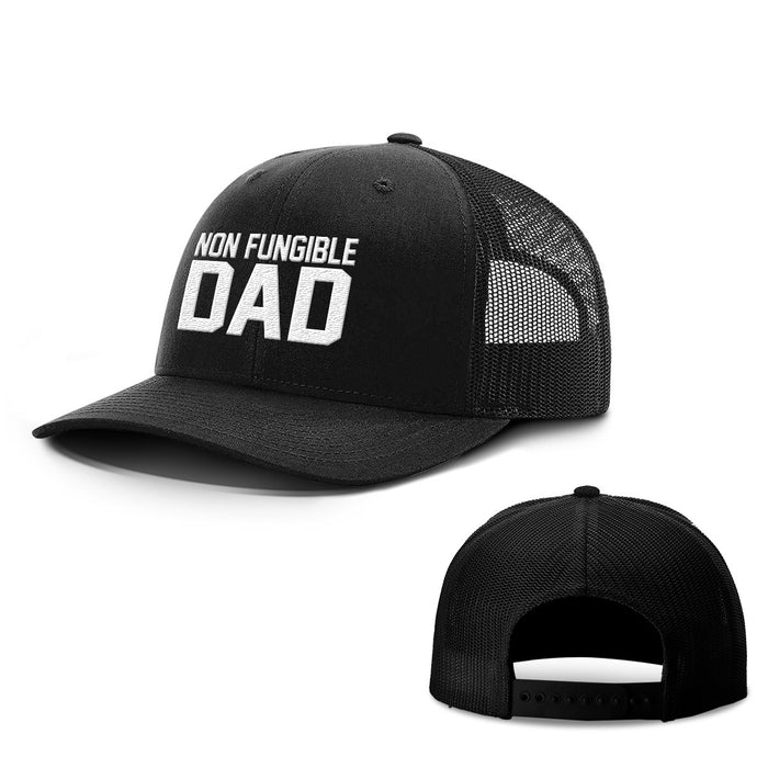 Non Fungible Dad Hats - BustedTees.com