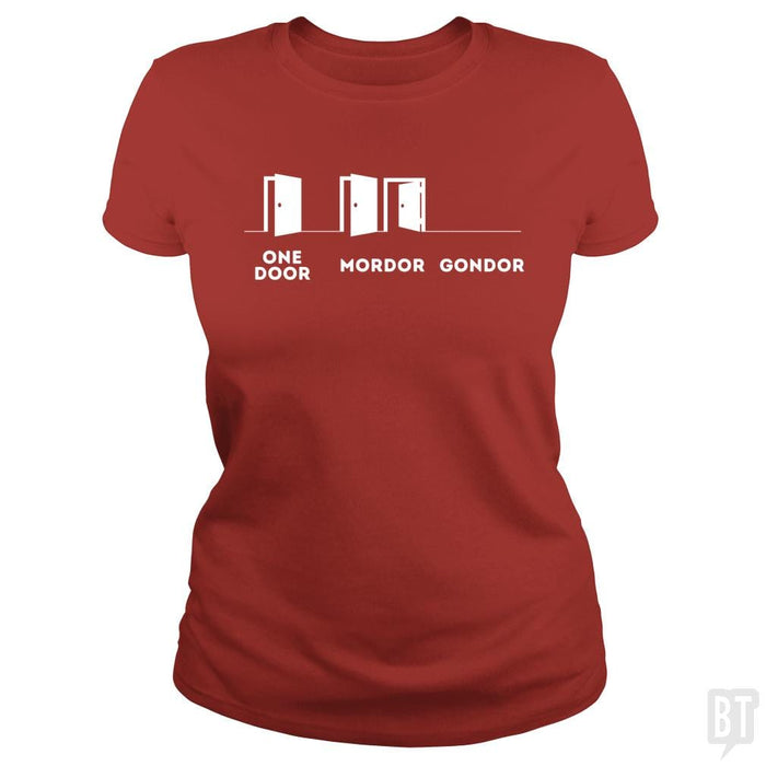 Classic Ladies Tee / Red / S