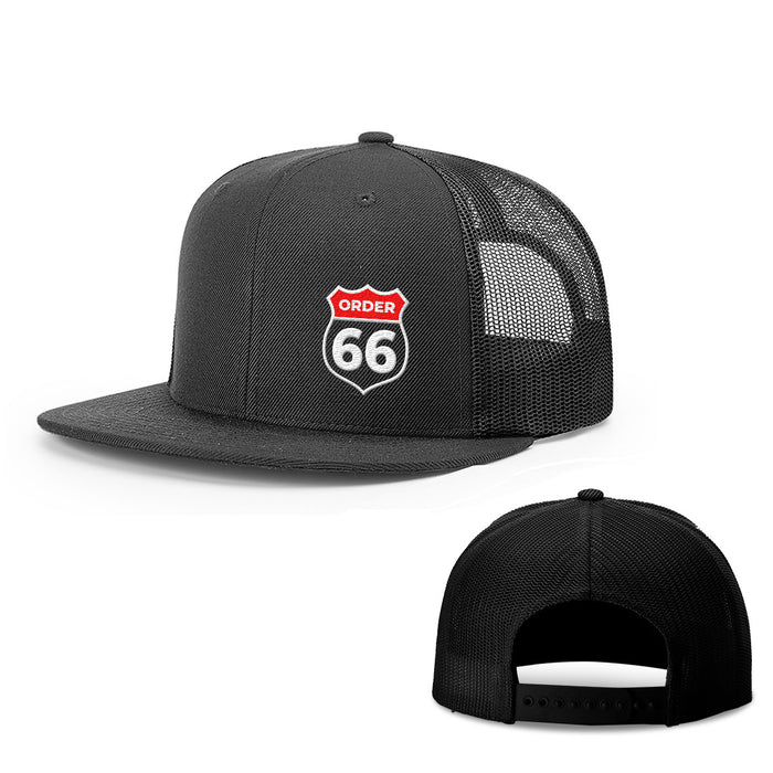 Snapback Flatbill / Full Black / One Size