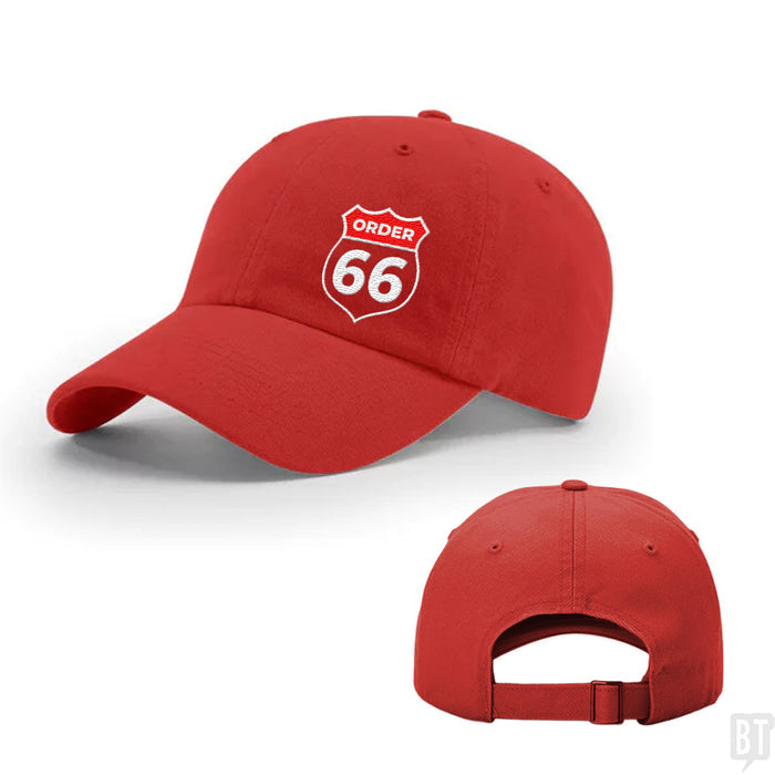 Dad Hat / Red / One Size