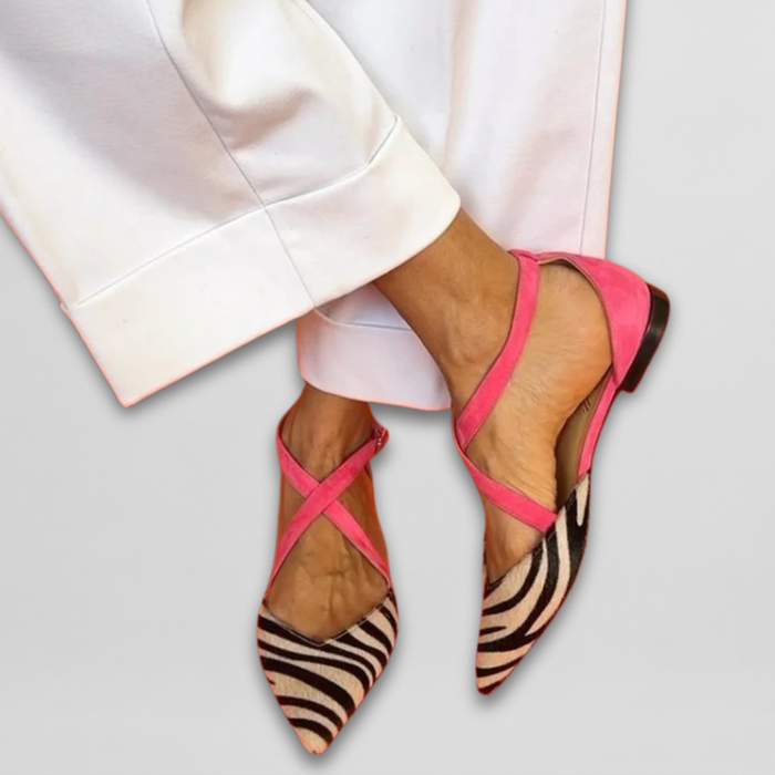 Ornella | Ballerinas mit Riemchen