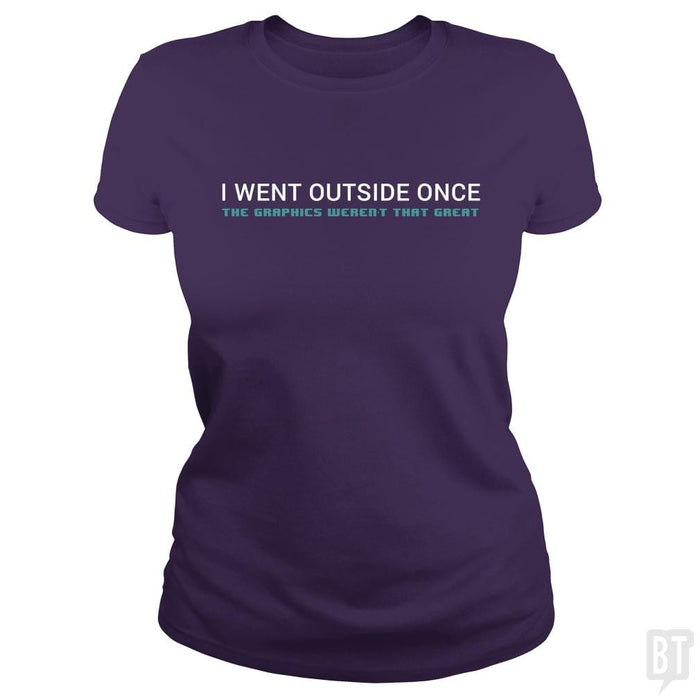 Classic Ladies Tee / Purple / S