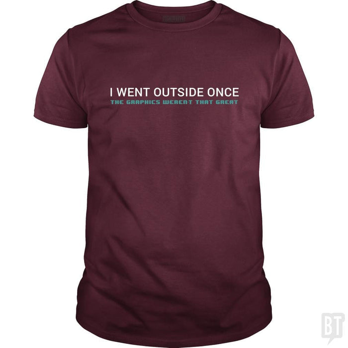 SunFrog-Busted Funky Hippo Classic Guys / Unisex Tee / Maroon / S Outside Graphics