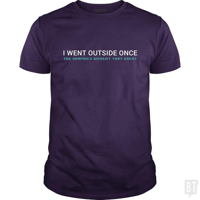 SunFrog-Busted Funky Hippo Classic Guys / Unisex Tee / Purple / S Outside Graphics