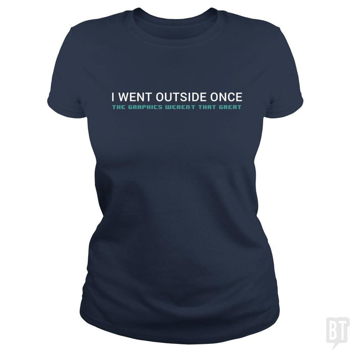 Classic Ladies Tee / Navy Blue / S