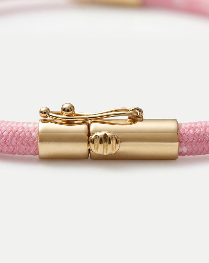 Veronica Beard Paracord Charm Necklace - Pink