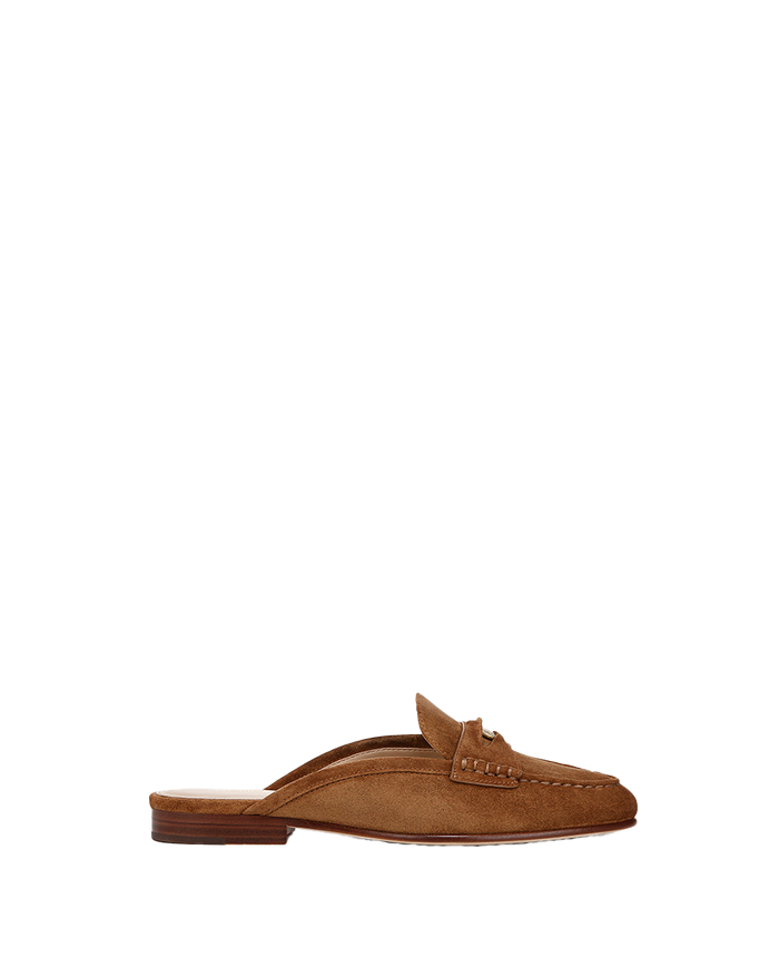 Veronica Beard Penny Suede Mule - Hazelwood
