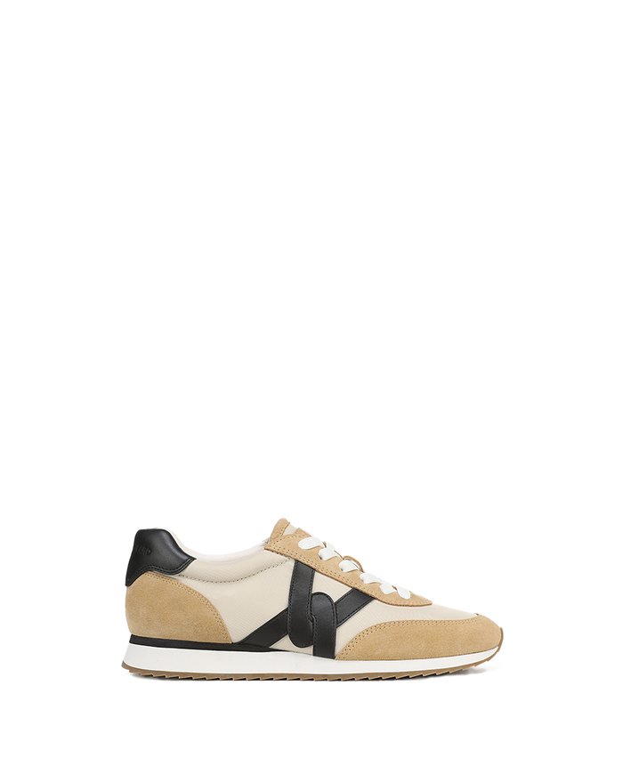 Veronica Beard Penrose Sneaker - Desert/Black