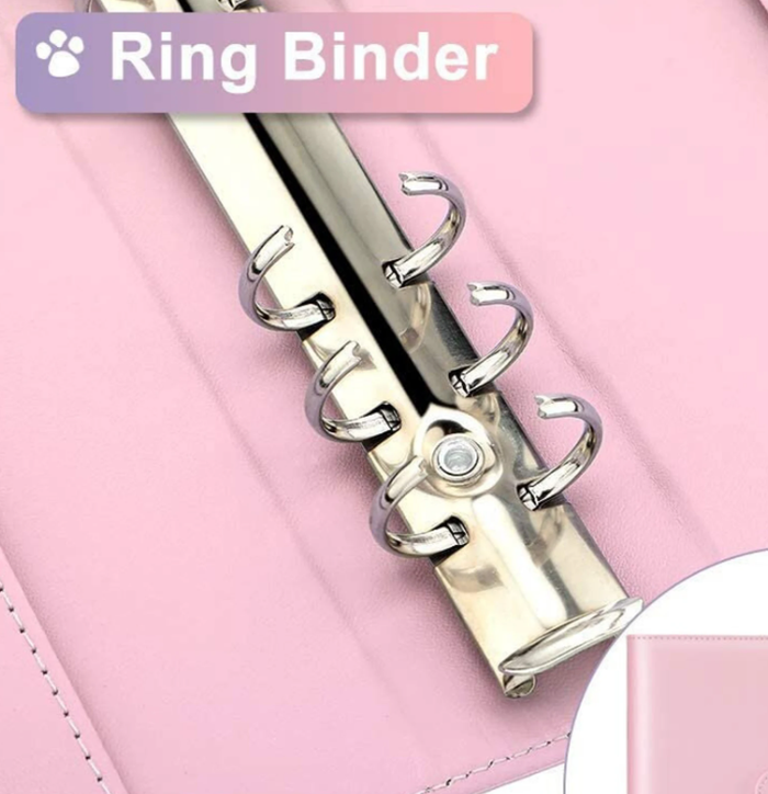 Personalized Planner Binder: Compact Agenda Organizer with Free Pen Gift