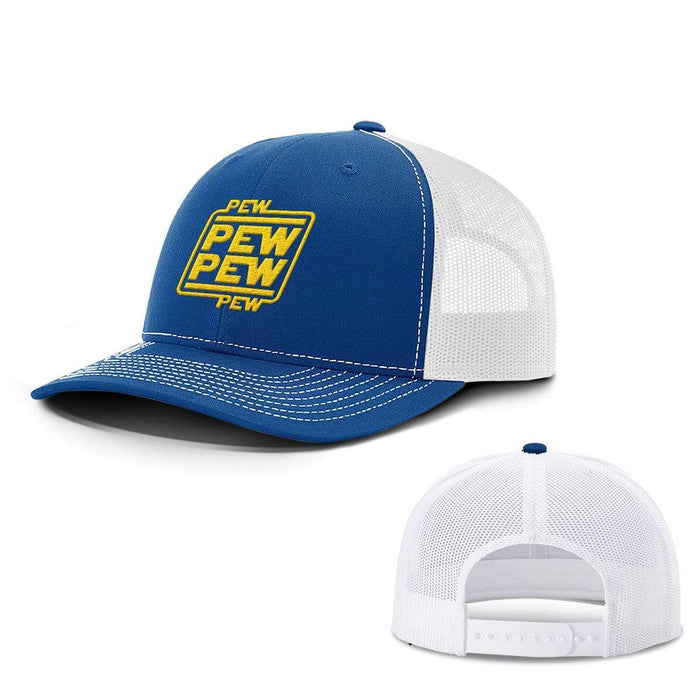 Snapback Trucker / Royal Blue and White / One Size