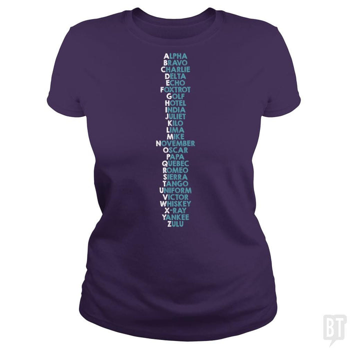 Classic Ladies Tee / Purple / S