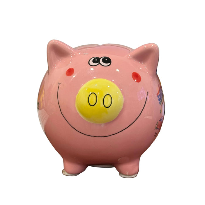 Pink Washington DC Piggy Bank