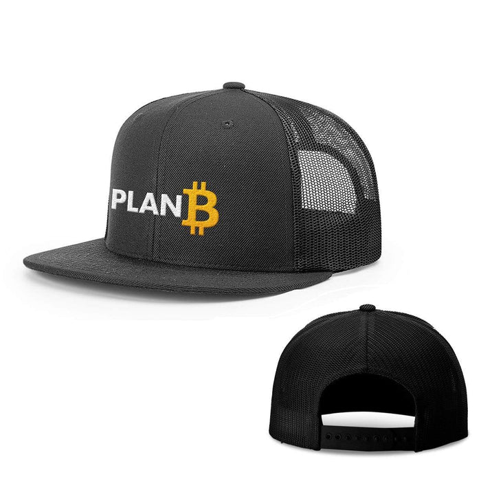 Snapback Flatbill / Full Black / One Size
