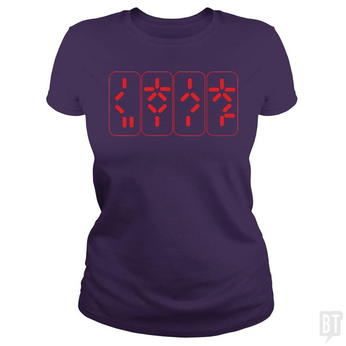 Classic Ladies Tee / Purple / S