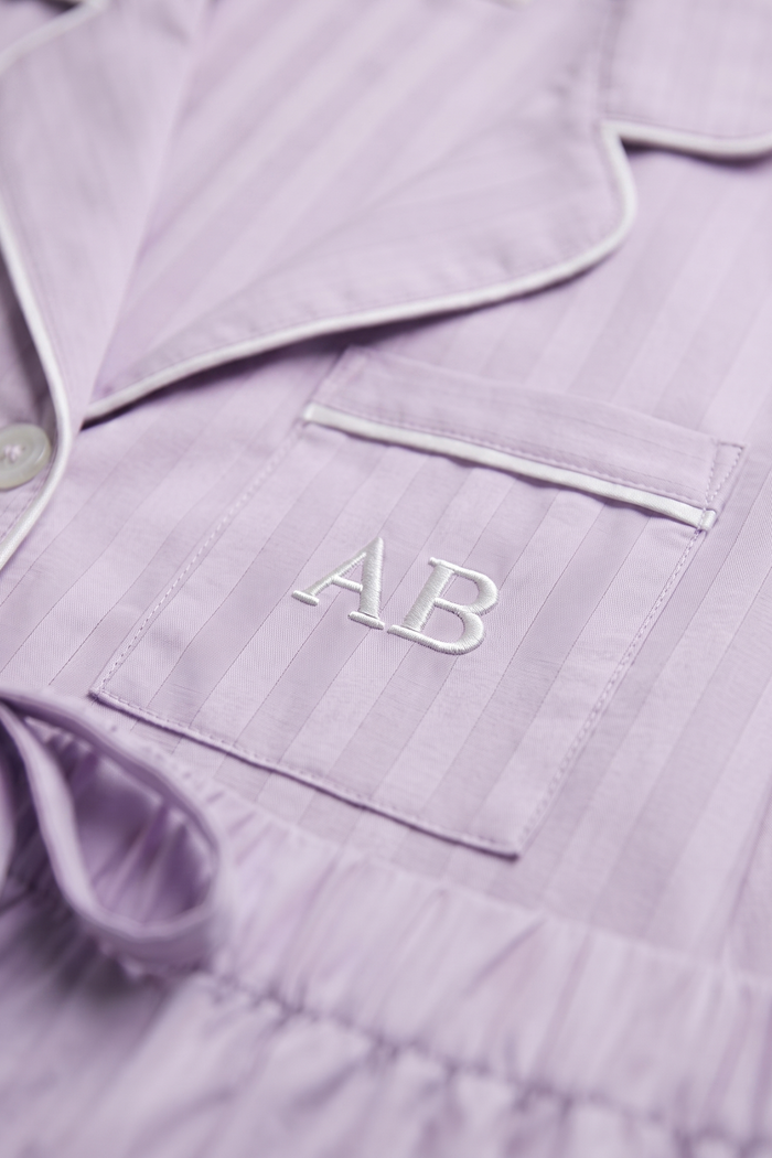 Premium Cotton Short Set in Lavender