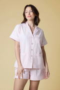 Premium Cotton Short Set in Pink Peony